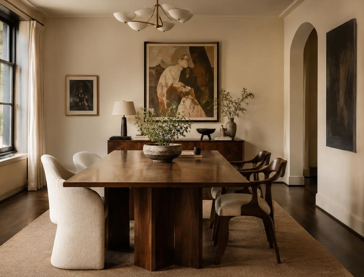Sala de jantar elegante